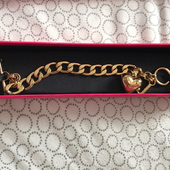 Juicy Couture Gold Heart Starter Bracelet - Picture 3 of 9